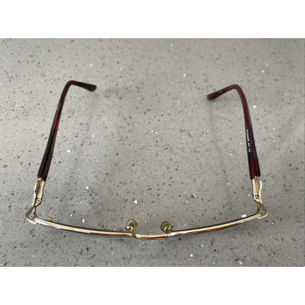 Sophia Loren M222 Eyeglasses FRAMES ONLY Zyloware 077 55-17-135 Red Full rim